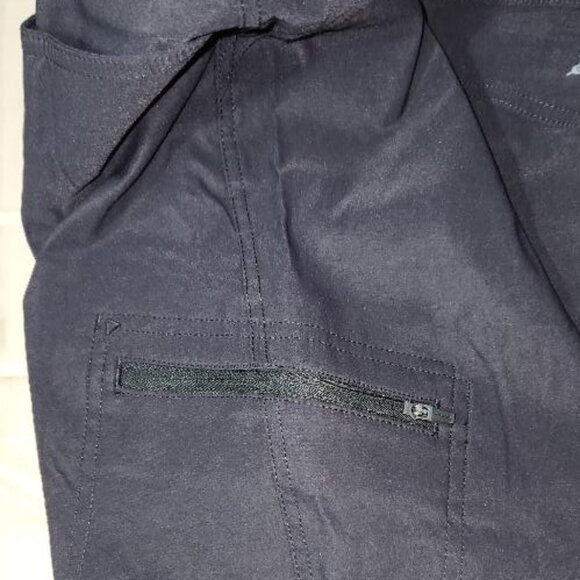 Eddie Bauer women's Capri's black 16 - Picture 4 of 6
